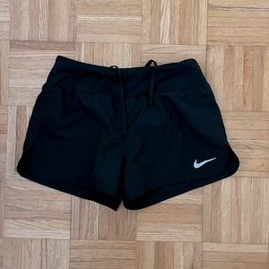 Nike running shorts with built in briefs